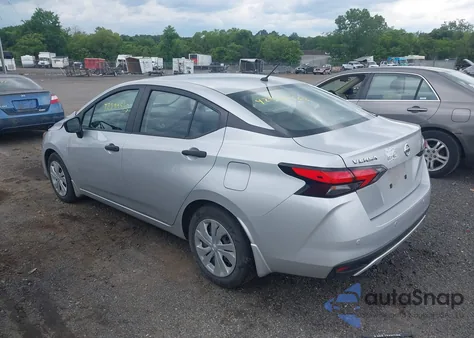 2022 Nissan Versa 1.6 S Xtronic Cvt z USA, uszkodzony, nr VIN 3N1CN8DVXNL862190